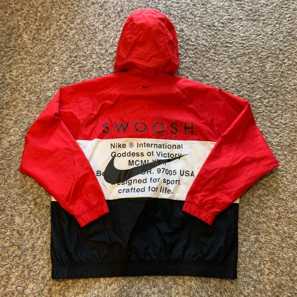 Nike Sportswear Swoosh Woven Hooded Jacket - Picture 2 of 6